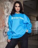 Brotherhood Oversized Sweatshirt – Comfort & Style with a Bold Design