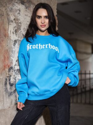 Brotherhood Oversized Sweatshirt – Comfort & Style with a Bold Design